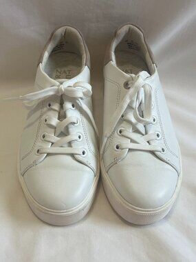 Naturalizer White Tennis Shoes | Size 6